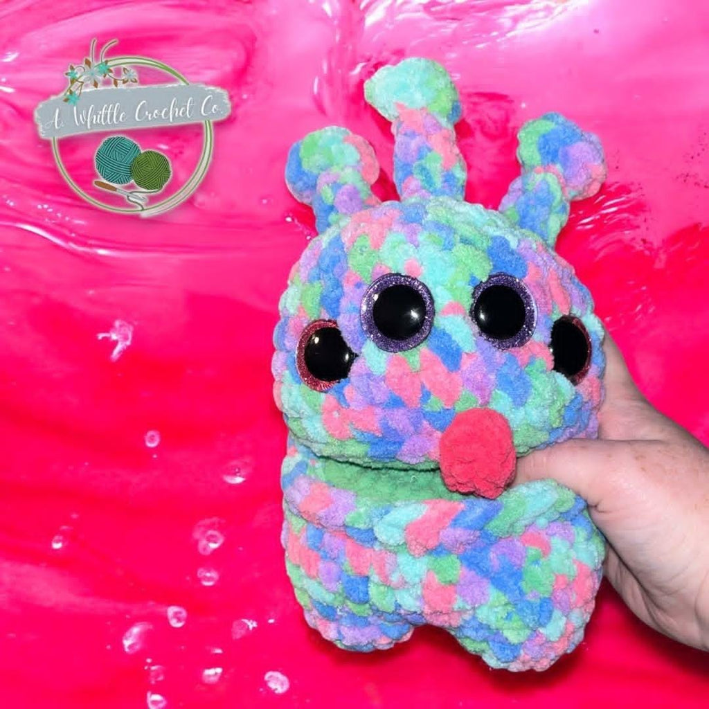Nom Nom monster BIG Mouth Rita crochet pattern