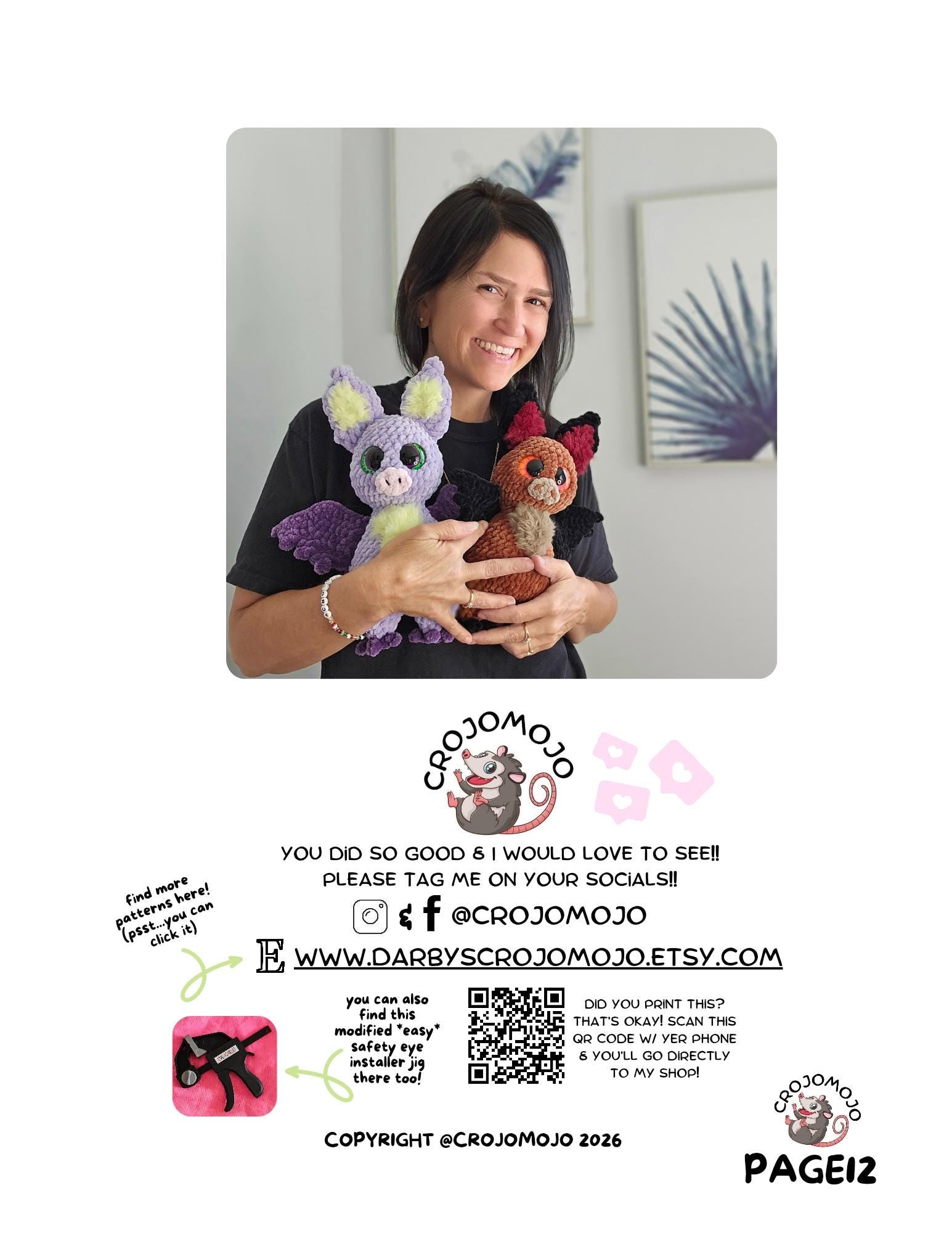 Garden gremlin crochet pattern