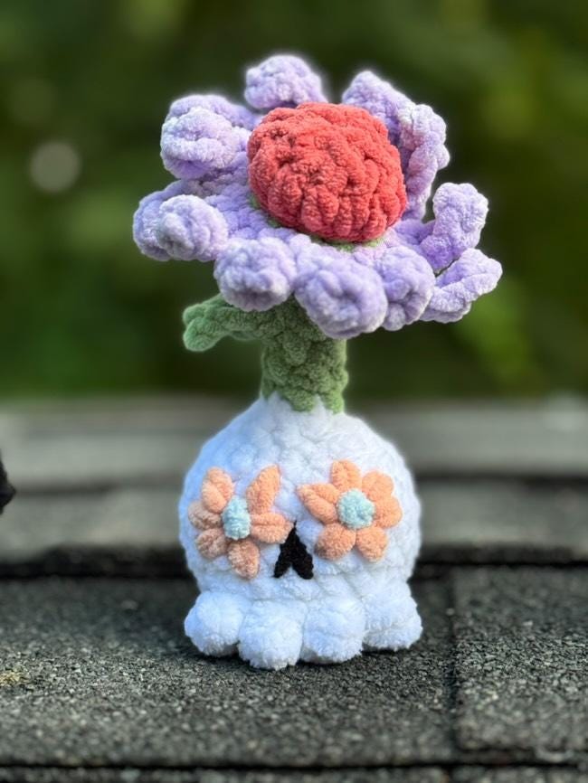Creepy Craniums crochet pattern
