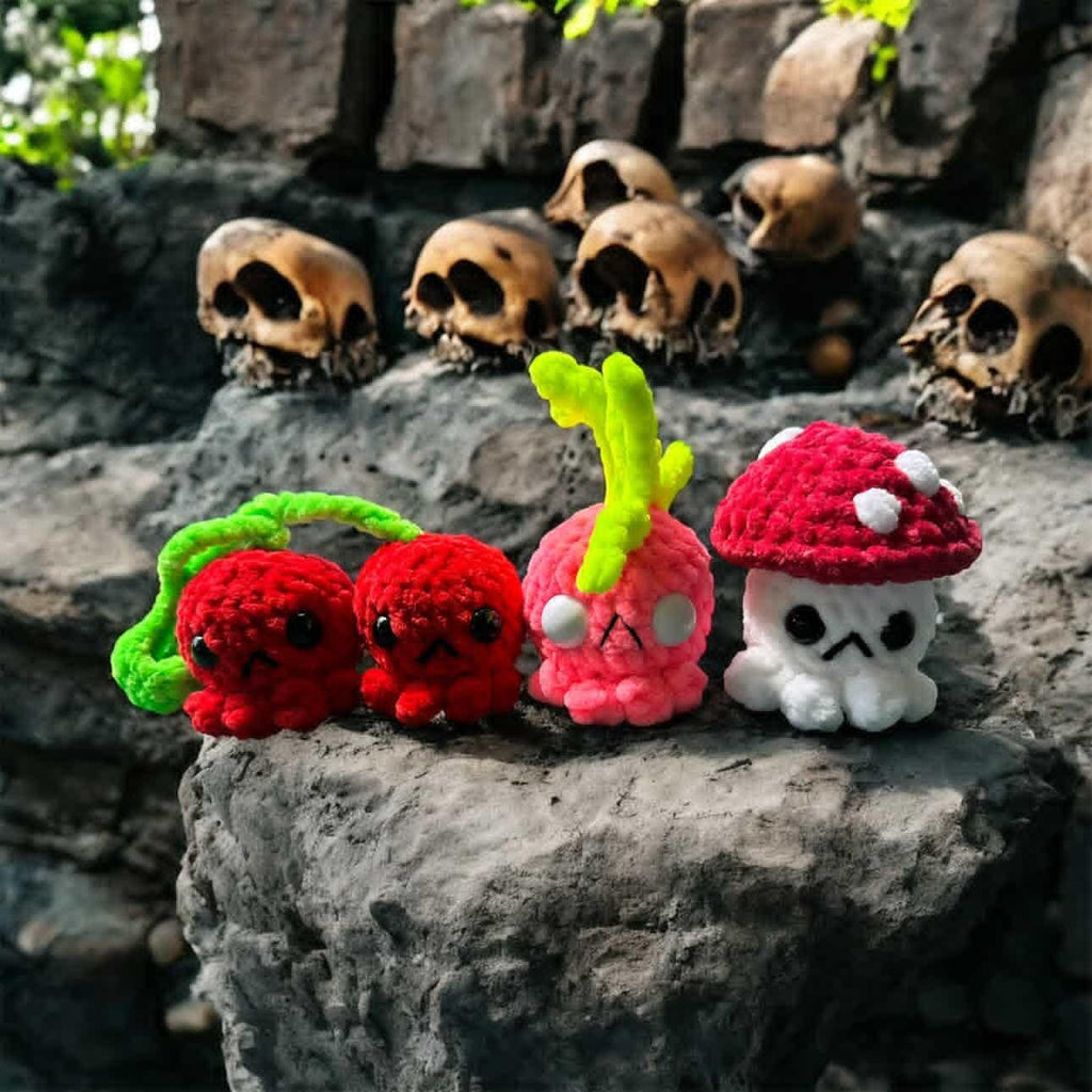 Creepy Craniums crochet pattern