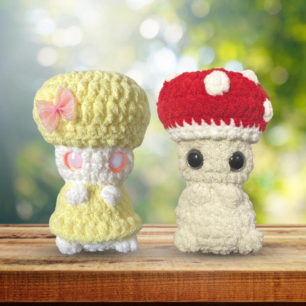 Mini Mushroom crochet pattern