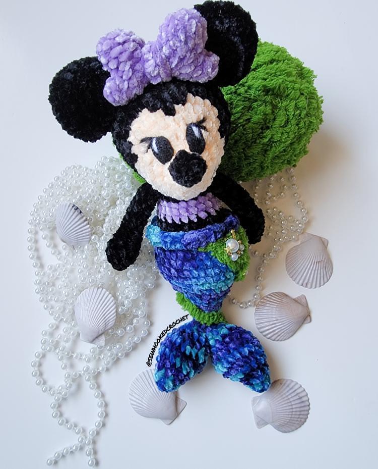Mermaid Mouse crochet pattern