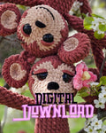 Monkey crochet pattern