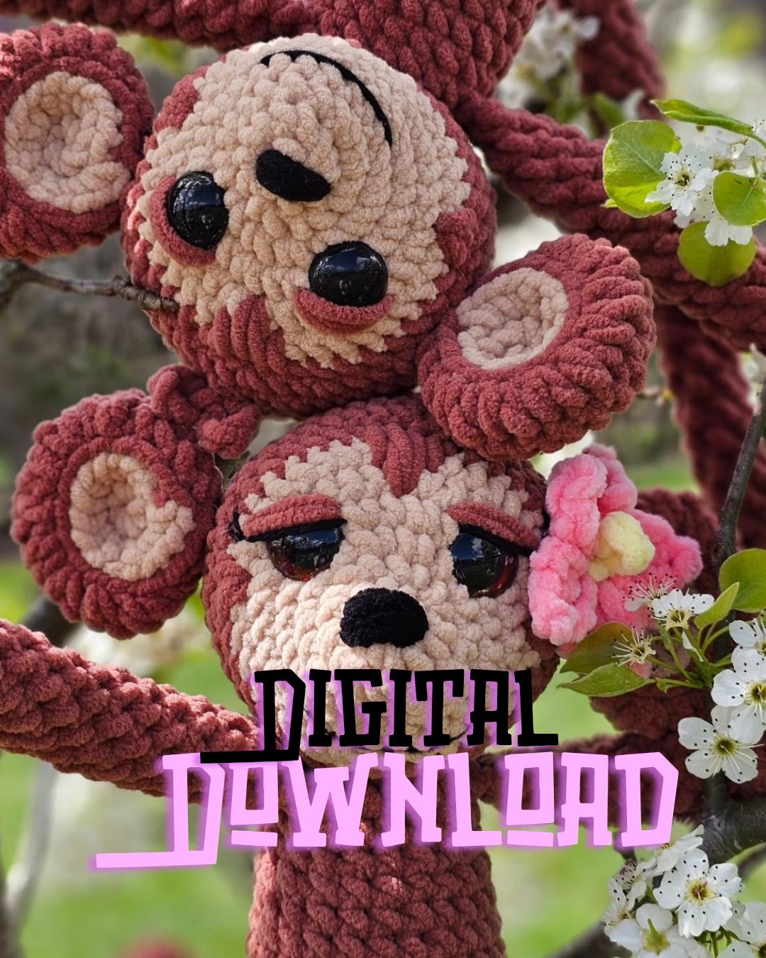 Monkey crochet pattern