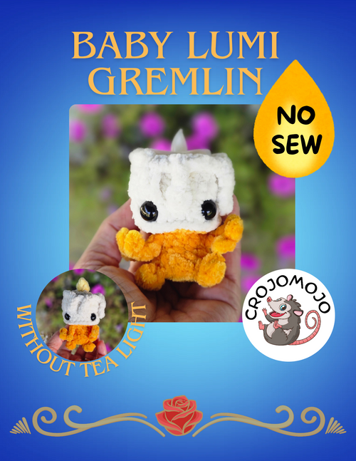 Baby Lumi gremlin crochet pattern